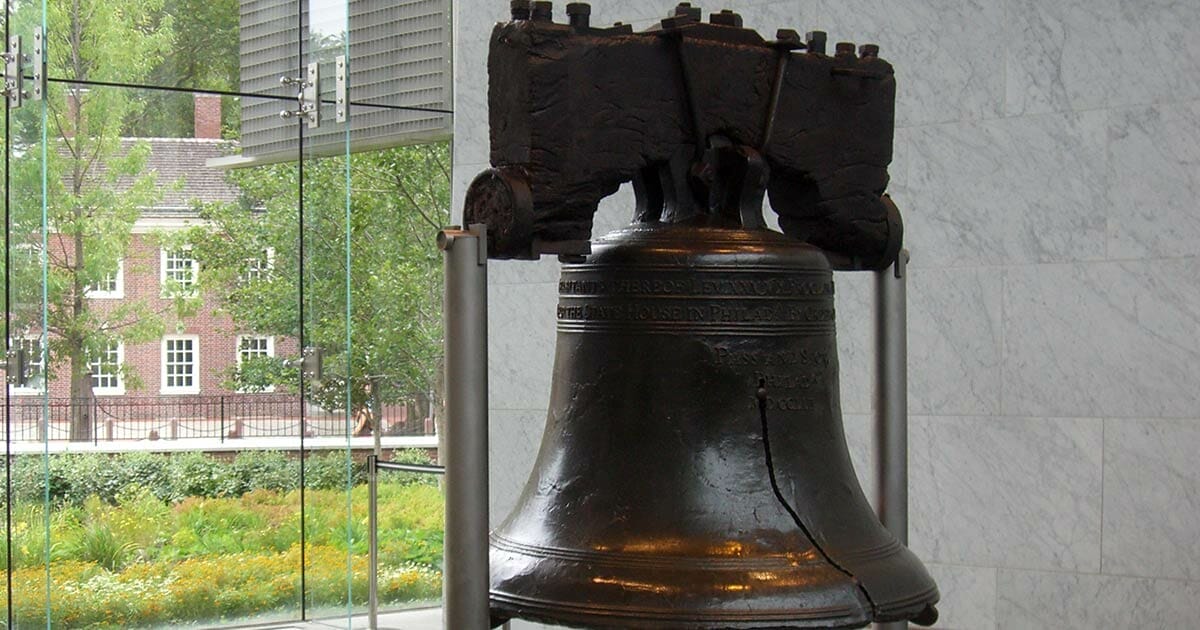The Liberty Bell in Philadelphia